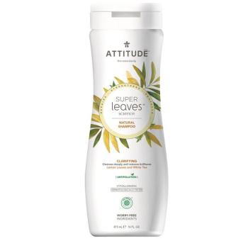 Attitude - Természetes sampon méregtelenítő hatással - világosító normál és zsíros hajra, 473 ml kép