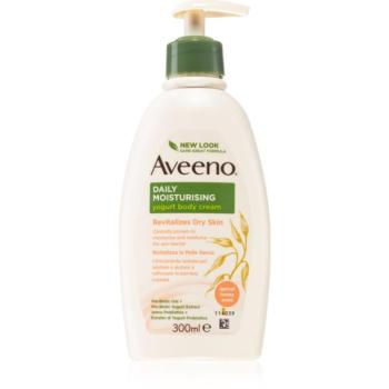 Aveeno Daily Moisturising Yoghurt body cream tápláló testápoló krém Apricot & Yoghurt 300 ml kép