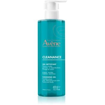 Avène Cleanance Cleansing Gel tisztító gél az aknéra hajlamos zsíros bőrre 400 ml kép