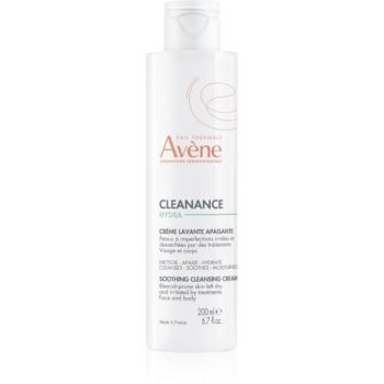 Avène Cleanance Hydra nyugtató és tisztító krém a pattanások kezelése által kiszárított és irritált bőrre 200 ml kép