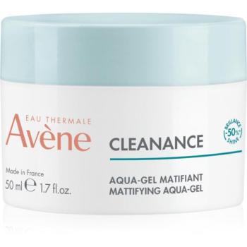 Avène Cleanance Mattifying Aqua-Gel mattító és hidratáló géles krém kombinált és zsíros bőrre 50 ml kép