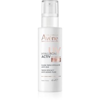 Avène Hyaluron Activ UV Triple Efficacy Anti-Aging Fluid bőrvédő folyadék hialuronsavval SPF 50 40 ml kép