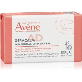 Avène XeraCalm A.D. Ultra-Rich Bar Ultra tápláló szappan száraz és atópiás bőrre 100 g kép