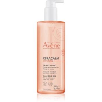 Avène XeraCalm Nutrition Cleansing Gel gyengéd tisztító gél száraz és érzékeny bőrre 500 ml kép