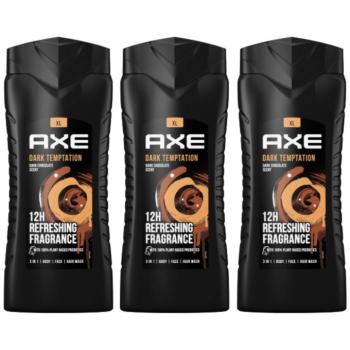 Axe Dark Temptation tusfürdő, 3x400 ml kép