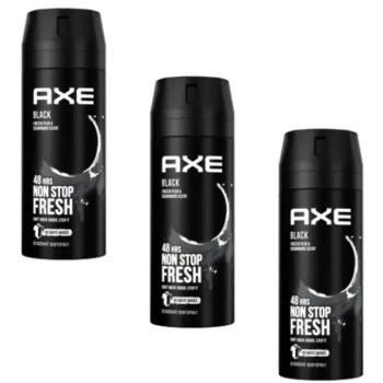 Axe Dezodor Black 3x150ml kép
