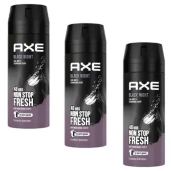Axe Dezodor Black Night 3x150ml kép