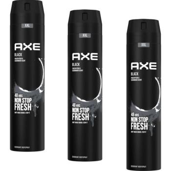 Axe izzadásgátló férfi Dezodor Black 3x250ml kép
