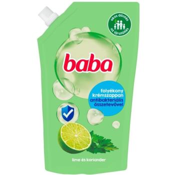 BABA antibakteriális, zöldcitromos folyékony szappan utántöltő, 500 ml kép