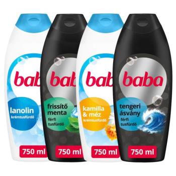 Baba családi Tusfürdő Csomag 4x750ml kép