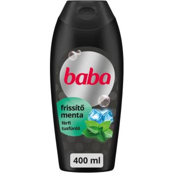 BABA frissítő mentás férfi tusfürdő 2in1, 400 ml kép