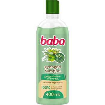BABA gyengéd sampon gyógynövénykivonatokkal minden hajtípusra 400 ml kép