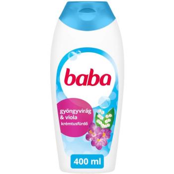 BABA gyöngyvirág és violás tusfürdő 400 ml kép