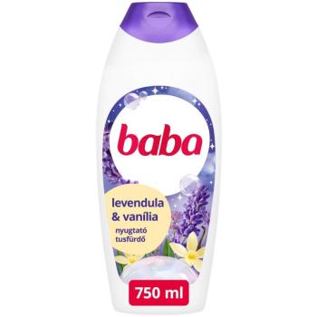 BABA levendula és vaníliás tusfürdő 750 ml kép