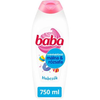 BABA málna és rózsafás habfürdő 750 ml kép