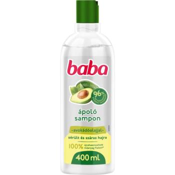 BABA sampon avokádóolajjal sérült és száraz hajra 400 ml