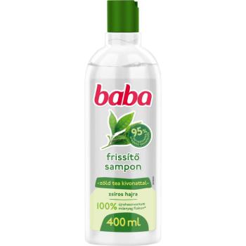 BABA sampon zöld tea kivonattal zsíros hajra 400 ml kép