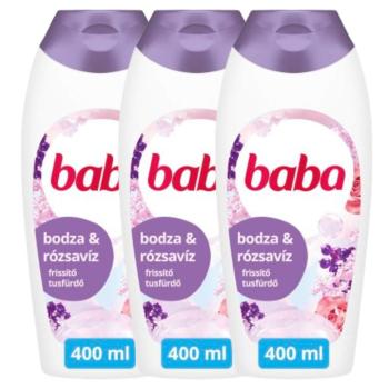 Baba Tusfürdő Bodza és rózsavíz 3x400ml