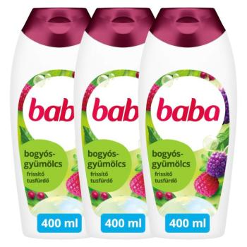 Baba Tusfürdő Gyümölcsöskert 3x400ml