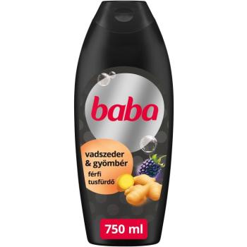 BABA vadszeder és gyömbéres férfi tusfürdő 2in1, 750 ml kép
