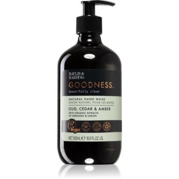 Baylis & Harding Goodness Oud, Cedar & Amber természetes folyékony kézszappan 500 ml kép