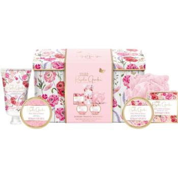 Baylis & Harding Royale Garden Rose, Poppy & Vanilla ajándékszett pléh doboz kép