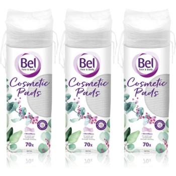 Bel Face & Body sminklemosó vattakorong takarékos kiszerelés 3x70 db
