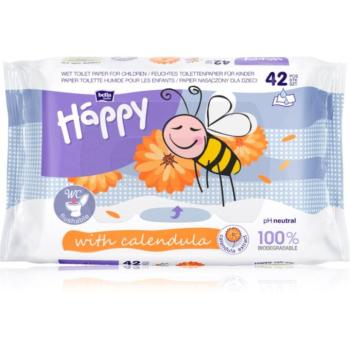 BELLA Baby Happy Calendula nedves WC papír körömvirággal gyermekeknek 42 db kép