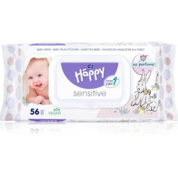 BELLA Baby Happy Sensitive nedves törlőkendő gyerekeknek 56 db kép