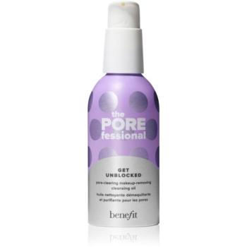 Benefit The POREfessional Get Unblocked tisztító és sminklemosó olaj a bőr kisimításáért és a pórusok minimalizásáért 147 ml kép