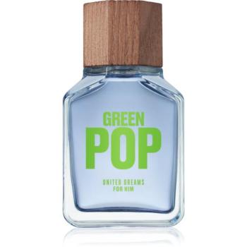 Benetton United Dreams Green Pop For Him Eau de Toilette uraknak 100 ml kép