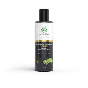 Bergamot és citromfű – fürdő- és testolaj 200 ml – Green idea kép