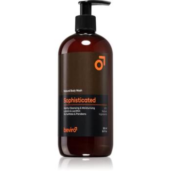 Beviro Natural Body Wash Sophisticated fürdőgél férfiaknak 250 ml kép