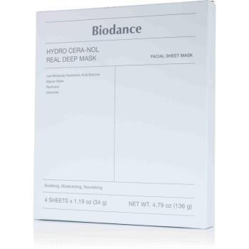 BIODANCE Hydro Cera-nol Real Deep Mask 4 × 34 g kép