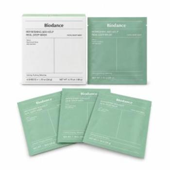 Biodance mély maszk Refreshing Sea Kelp Real Deep Mask 4 x 34 g kép