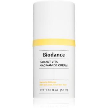 Biodance Radiant Vita Niacinamide Cream hidratáló és tápláló krém az élénk és kisimított arcbőrért 50 ml kép