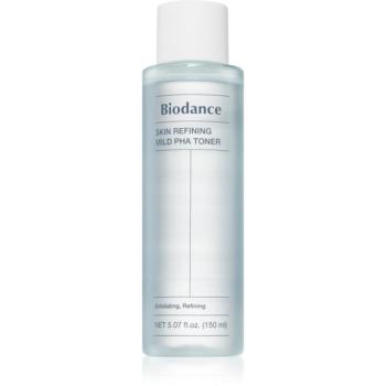 Biodance Skin Refining Mild PHA Toner gyengéd bőrhámlasztó tonik regeneráló hatással 150 ml kép