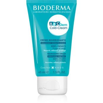 Bioderma ABC Derm Cold-Cream tápláló krém az arcra és a testre gyermekeknek születéstől kezdődően 45 ml kép