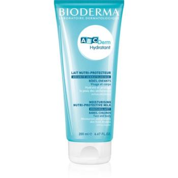 Bioderma ABC Derm Hydratant hidratáló tej arcra és testre 200 ml kép