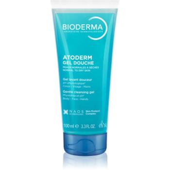 Bioderma Atoderm Gel gyengéd tusfürdő gél száraz és érzékeny bőrre 100 ml kép