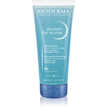 Bioderma Atoderm Gel gyengéd tusfürdő gél száraz és érzékeny bőrre 200 ml kép