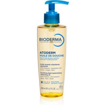 Bioderma Atoderm Shower Oil magasan tápláló és nyugtató tusfürdő olaj a száraz és érzékeny bőrre 200 ml kép