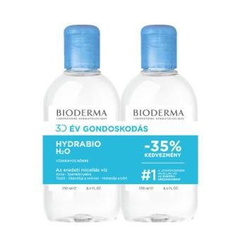 BIODERMA Hydrabio H2O micellás arc- és sminklemosó oldat duopack (250ml+250ml) kép