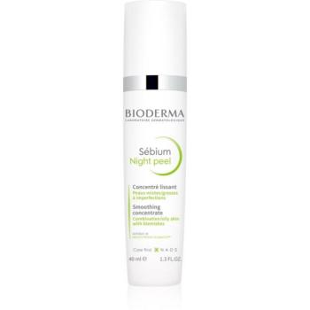 Bioderma Sébium Night Peel feszesítő hámlasztó szérum a bőr tökéletlenségei ellen 40 ml kép
