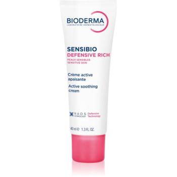 Bioderma Sensibio Defensive Rich nyugtató krém 40 ml kép