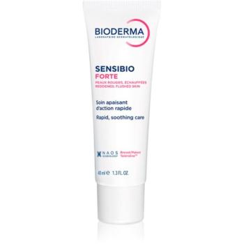 Bioderma Sensibio Forte hidratáló és nyugtató krém Érzékeny, bőrpírra hajlamos bőrre 40 ml kép