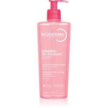 Bioderma Sensibio Gel Moussant gyengéd nyugtató tisztító és arclemosó gél 500 ml kép
