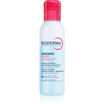 Bioderma Sensibio H2O Eye kétfázisú micellás víz a szemre és a szájra 125 ml kép