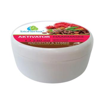 Bioherba Aktivátor hajmaszk kininnel, koffeinnel és ricinusolajjal - 230 ml kép