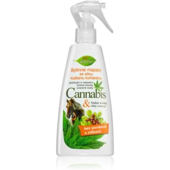 Bione Cosmetics Cannabis kenderes kenés fáradt izmokhoz 260 ml kép